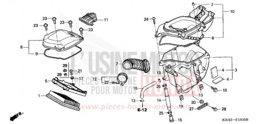 FILTRE A AIR XR125L5 de 2005
